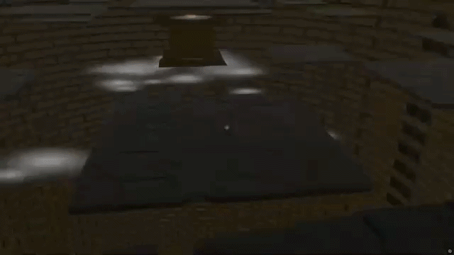 Boss cycling through randomized attack patterns